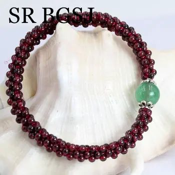 Free Shipping 3mm 10mm Natural Garnet Green Aventurine Gems Adjustable Stretchy Women Stone Bracelet 7inch
Free Shipping 3mm 10mm Natural Garnet Green Aventurine Gems Adjustable Stretchy Women Stone Bracelet 7inch