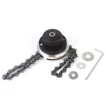 Trimmer Head Universal Lawn Mower Chain Grass Brush Cutter Head Replacement for Garden Lawnmower Weed Trimming Garden Tool Tools 
Trimmer Head Universal Lawn Mower Chain Grass Brush Cutter Head Replacement for Garden Lawnmower Weed Trimming Garden Tool Tools