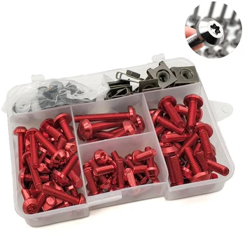 For Ducati 400 620 695 696 796 821 797 900 MONSTER M1000S Universal Motorcycle Fairing Bolts Nuts Kit Body Fastener Clips Screw
For Ducati 400 620 695 696 796 821 797 900 MONSTER M1000S Universal Motorcycle Fairing Bolts Nuts Kit Body Fastener Clips Screw
