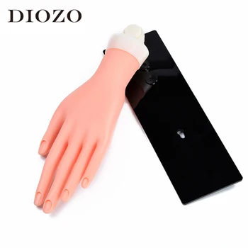 Hand Model Nail Art Practice Flexible Movable Soft False Hand Manicure Tools For Training
Hand Model Nail Art Practice Flexible Movable Soft False Hand Manicure Tools For Training