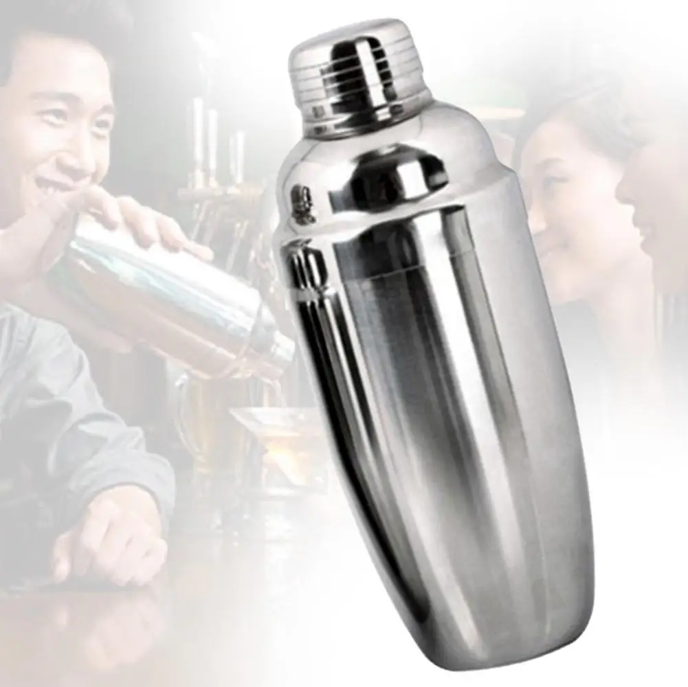 Фото Antirust 550ml High Quality Stainless Steel Japanese Cocktail Shaker Wine Drink Mixer Tin Barware Bar Tools | Дом и сад
