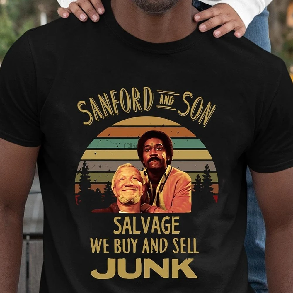 2021 Gift shirtVintage Sanand Son Salvage we buy and sell Junk Trending UnisexSweatshirt T Shirt |