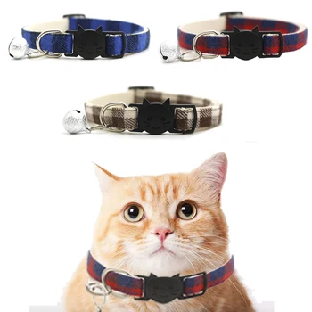 Cat-collar color plaid mesh cat collar adjustable Nylon striped knot cute cat pattern necklace tie pet collar pet accessories
Cat-collar color plaid mesh cat collar adjustable Nylon striped knot cute cat pattern necklace tie pet collar pet accessories