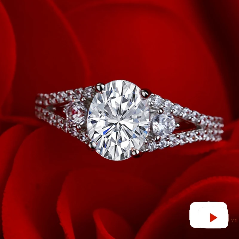 7*9mm S925 Fine Jewelry sterling silver ring imitation diamond Carat 4Cs wedding proposal dream
7*9mm S925 Fine Jewelry sterling silver ring imitation diamond Carat 4Cs wedding proposal dream