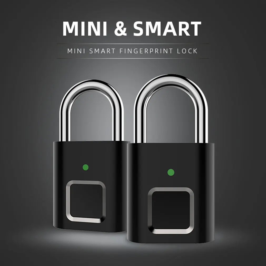Security Door Lock Smart Keyless USB Rechargeable Fingerprint Padlock For Locker Intelligent Home Keyless Lock
Security Door Lock Smart Keyless USB Rechargeable Fingerprint Padlock For Locker Intelligent Home Keyless Lock