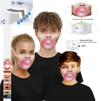 Funny Kiss Reusable Protective PM2.5 Filter Printing Mask Cotton Haze Anti-dust Mouth Mask Filter Respirator Mouth-muffle Mask
Funny Kiss Reusable Protective PM2.5 Filter Printing Mask Cotton Haze Anti-dust Mouth Mask Filter Respirator Mouth-muffle Mask