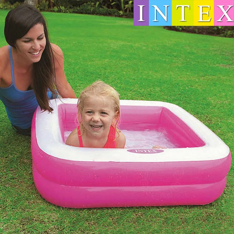INTEX Genuine Product 57100 Double Layer Square Infant Pool Infant Inflatable Tub Swimming Pool
INTEX Genuine Product 57100 Double Layer Square Infant Pool Infant Inflatable Tub Swimming Pool