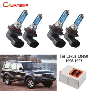 Cawanerl 4 Pieces 100W Car Light Halogen Lamp Headlight High Low Beam 4300K 12V Styling For Lexus LX450 4-Door 4.5L 1996-1997
Cawanerl 4 Pieces 100W Car Light Halogen Lamp Headlight High Low Beam 4300K 12V Styling For Lexus LX450 4-Door 4.5L 1996-1997