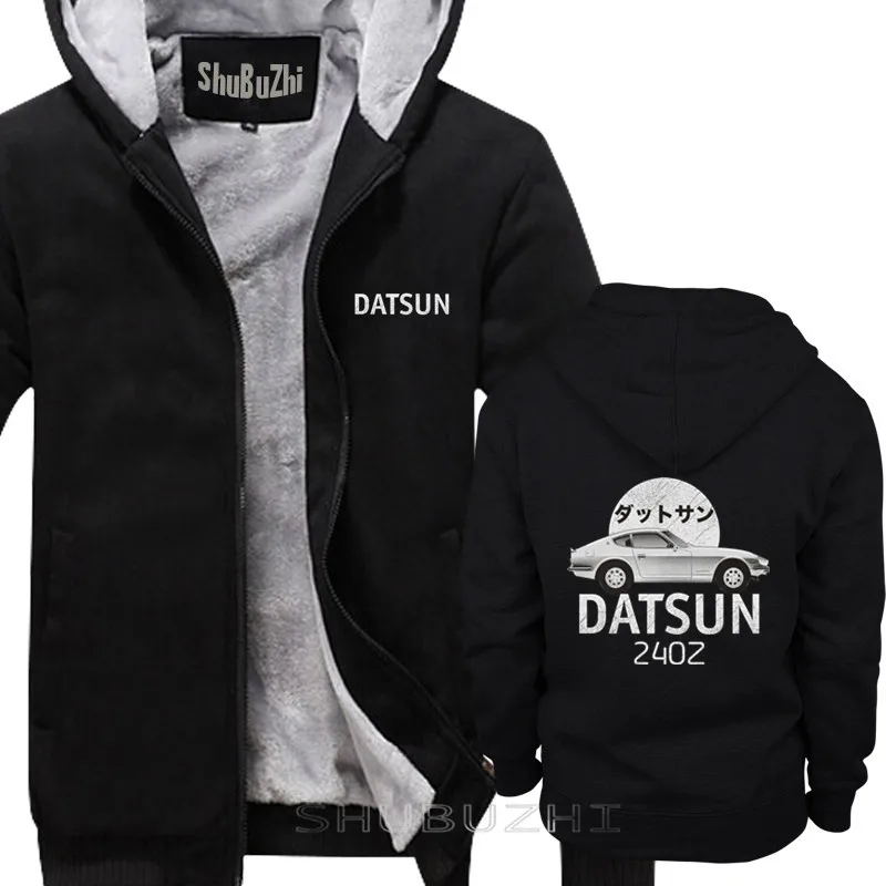 Модные новые толстовки пуловеры JDM Datsun логотип 240Z Толстая куртка японский