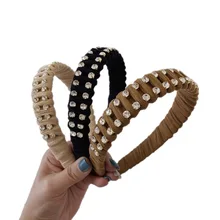 2020 New Arrival Korean Headwear Women Hair hoop Solid Wide Girl Hairbands Women for Hair Accessories Headwear 
2020 New Arrival Korean Headwear Women Hair hoop Solid Wide Girl Hairbands Women for Hair Accessories Headwear
