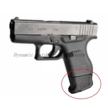 1 pz Tactical Slip On Cover In Rubber Pad Gun Handle 2 Round Capacity More Than Extended Accessories For Glock 43
1 pz Tactical Slip On Cover In Rubber Pad Gun Handle 2 Round Capacity More Than Extended Accessories For Glock 43