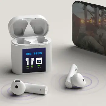 M6 PLUS TWS wireless Bluetooth Earphons LED display in-ear earbuds mini sports headset Forehead gun temperature measureing
M6 PLUS TWS wireless Bluetooth Earphons LED display in-ear earbuds mini sports headset Forehead gun temperature measureing