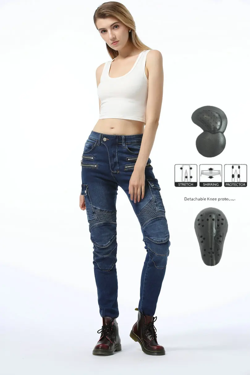 2019 New Motorcycle Pants Women Komine same Jeans Off-road Motocross Pants Zipper Design With Protective Gear For Women
2019 New Motorcycle Pants Women Komine same Jeans Off-road Motocross Pants Zipper Design With Protective Gear For Women