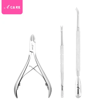 Cuticle Scissors Stainless Steel Cuticle Nail Pusher Fork Trimmer Nail Nipper Clipper Set Stubborn Dead Skin Remover Care Tool
Cuticle Scissors Stainless Steel Cuticle Nail Pusher Fork Trimmer Nail Nipper Clipper Set Stubborn Dead Skin Remover Care Tool