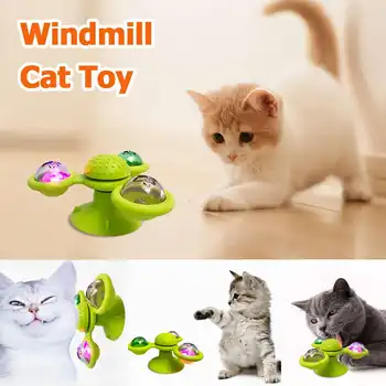 3 Colors Fun Windmill Turntable Cat Toy Funny Cat Toy Pet Interactive Toy With Fixed Suction Cup Base Can Help Cats Grow Healthy
3 Colors Fun Windmill Turntable Cat Toy Funny Cat Toy Pet Interactive Toy With Fixed Suction Cup Base Can Help Cats Grow Healthy