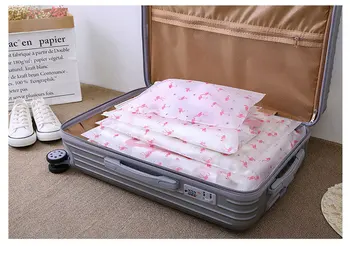 5 PCS/Set Zipper Bag Waterproof Seal For Travel Clothes Cosmetic Underwear Pants Socks Storage Bag Organize Suitcases
5 PCS/Set Zipper Bag Waterproof Seal For Travel Clothes Cosmetic Underwear Pants Socks Storage Bag Organize Suitcases