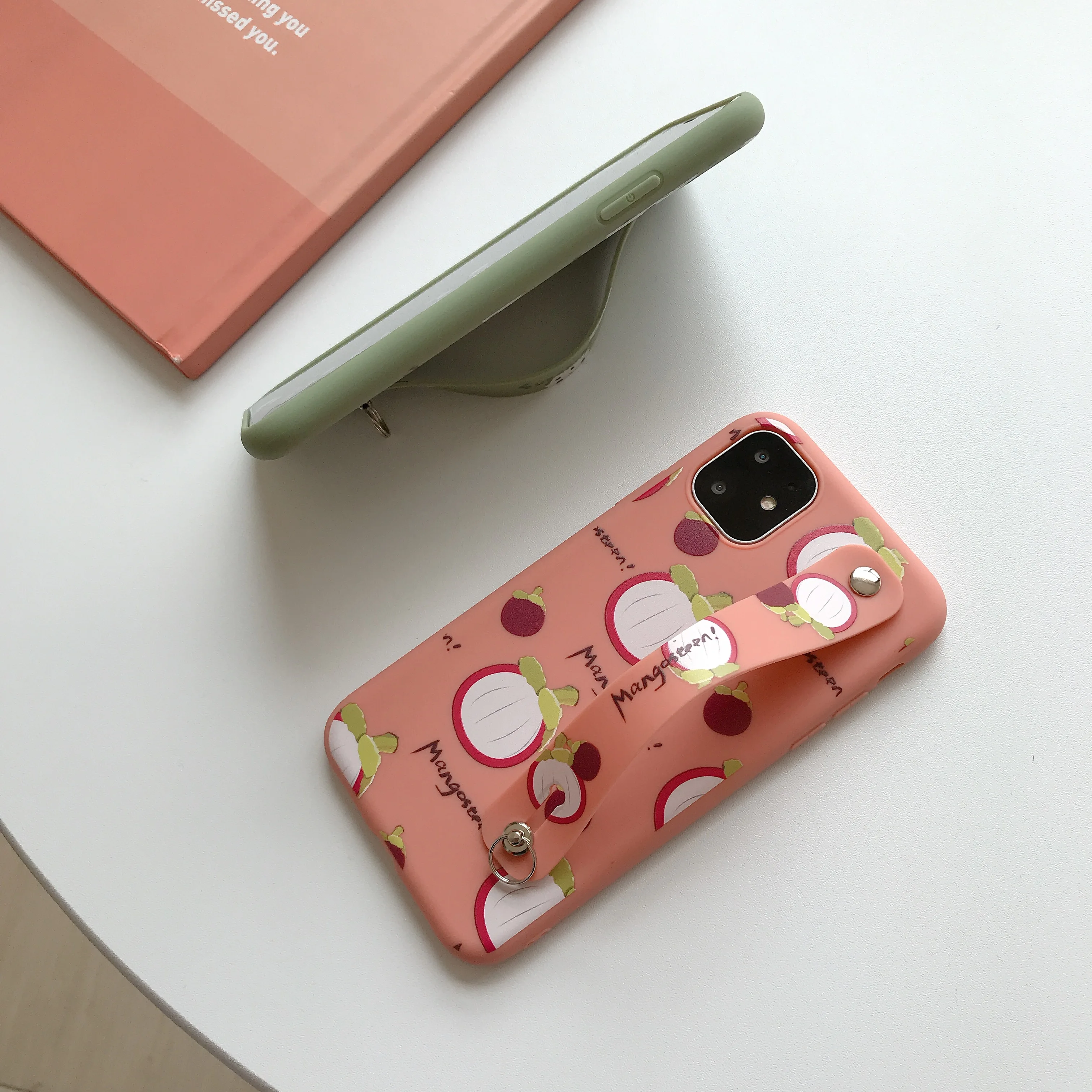 lovely Mangosteen Alphabet Mobile Phone Case Soft Case Bracket Wristband Cover for IPhone XS MAX XR X 8 7 6 6s Plus 11Pro Max
lovely Mangosteen Alphabet Mobile Phone Case Soft Case Bracket Wristband Cover for IPhone XS MAX XR X 8 7 6 6s Plus 11Pro Max
