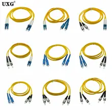5PCS Double SC LC ST FC UPC To LC UPC Simplex 3.0mm PVC Single Mode Fiber Patch Cable Fiber Optic Patch Cord Cable 1m 2m 3m 50m
5PCS Double SC LC ST FC UPC To LC UPC Simplex 3.0mm PVC Single Mode Fiber Patch Cable Fiber Optic Patch Cord Cable 1m 2m 3m 50m
