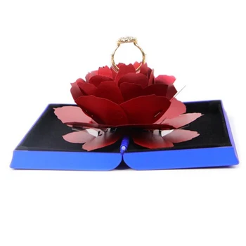 3D Vintage Rotation Rings Box Wedding Engagement Ring Rose Flower Gift Boxes for For Gifts Valentine's Day Storage Carrier
3D Vintage Rotation Rings Box Wedding Engagement Ring Rose Flower Gift Boxes for For Gifts Valentine's Day Storage Carrier