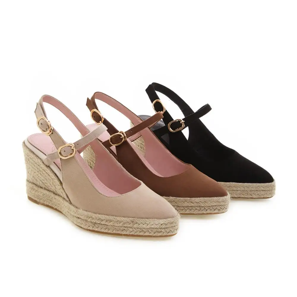 Clogs Platform All-Match Women's Casual Shoes Pointed Toe Creepers Nurse New Round Summer Buckle Strap Kid Suede Fretwork
Clogs Platform All-Match Women's Casual Shoes Pointed Toe Creepers Nurse New Round Summer Buckle Strap Kid Suede Fretwork