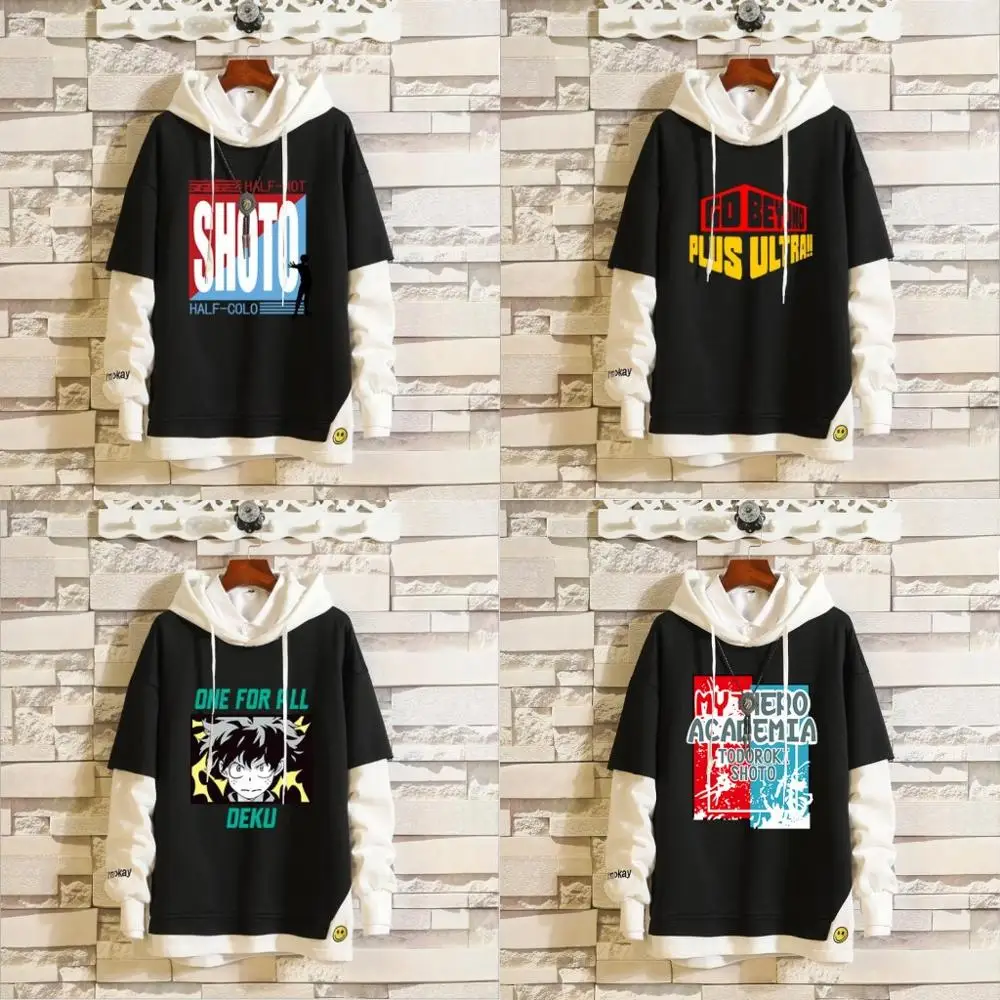 Anime My Boku no Hero Academia Midoriya Izuku Todoroki Shoto Cosplay Hoodie Sweatshirt Costume Autumn Men Women Pullover Coat
Anime My Boku no Hero Academia Midoriya Izuku Todoroki Shoto Cosplay Hoodie Sweatshirt Costume Autumn Men Women Pullover Coat