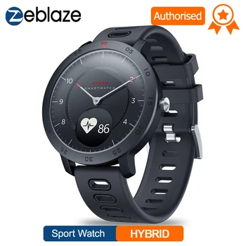 Zeblaze Hybrid Smart watch Heart Rate Blood Pressure Monitor Smarwatch Exercise Tracking Sleep Tracking Smart Notifications
Zeblaze Hybrid Smart watch Heart Rate Blood Pressure Monitor Smarwatch Exercise Tracking Sleep Tracking Smart Notifications