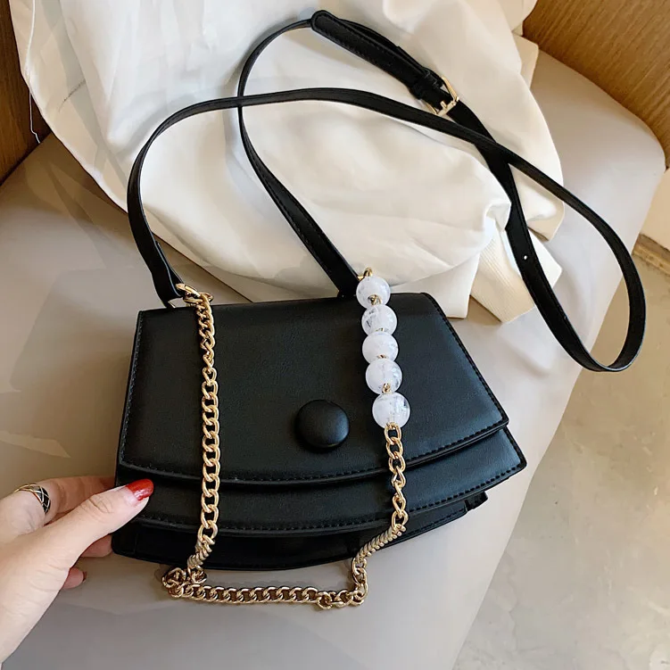 Fashion Pearl Chain Underarm Bag 2020 New Style Women Designer Solid Color Flip Net Red All-match Shoulder/Crossbody Bag Women
Fashion Pearl Chain Underarm Bag 2020 New Style Women Designer Solid Color Flip Net Red All-match Shoulder/Crossbody Bag Women