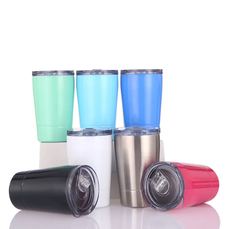 Stylish and portable double-layer stainless steel vacuum flask with good coffee cup effect Mug simple and multiple colors
Stylish and portable double-layer stainless steel vacuum flask with good coffee cup effect Mug simple and multiple colors
