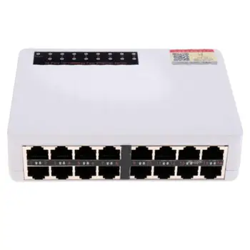 New Arrival 16Port Fast Ethernet Switch 10/100Mbps Desktop Network Samrt Switcher with Cable
New Arrival 16Port Fast Ethernet Switch 10/100Mbps Desktop Network Samrt Switcher with Cable