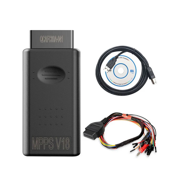 Diagnostic Tool MPPS V18 MAIN+TRICORE+MULTIBOOT ECU Programmer with Breakout Tricore Cable
Diagnostic Tool MPPS V18 MAIN+TRICORE+MULTIBOOT ECU Programmer with Breakout Tricore Cable