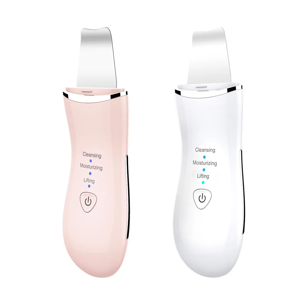 Ultrasonic Skin Peeling Machine Ultrasonic Scrubber Shovel Cleaner Blackhead Acne Removal Deeply Clean Facial Lifting Massager
Ultrasonic Skin Peeling Machine Ultrasonic Scrubber Shovel Cleaner Blackhead Acne Removal Deeply Clean Facial Lifting Massager