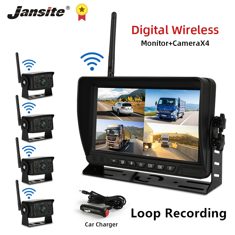 Jansite Truck DVR Car Camera Recorder IPS Screen 720P Vehicle monitor Loop Recording Reverse Image Night Vision Digital wireless
Jansite Truck DVR Car Camera Recorder IPS Screen 720P Vehicle monitor Loop Recording Reverse Image Night Vision Digital wireless