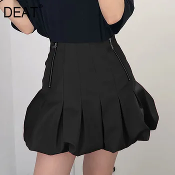 DEAT 2020 New Spring And Summer Fashion Women Clothes High Waist Zippers Ruffles Bottoms Mini Halfbody Skirt WK76401L
DEAT 2020 New Spring And Summer Fashion Women Clothes High Waist Zippers Ruffles Bottoms Mini Halfbody Skirt WK76401L