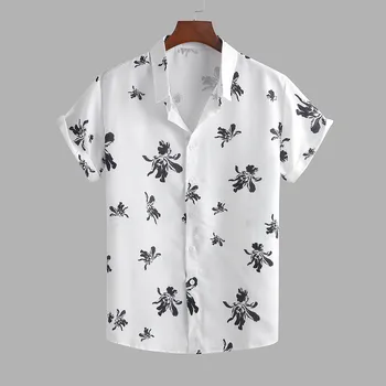 Men's Summer Fashion Casual Lapel Print Short Sleeve Shirt Top Blouse 2020 hot new products Spot supplier Dropshipping Hot INS s 
Men's Summer Fashion Casual Lapel Print Short Sleeve Shirt Top Blouse 2020 hot new products Spot supplier Dropshipping Hot INS s