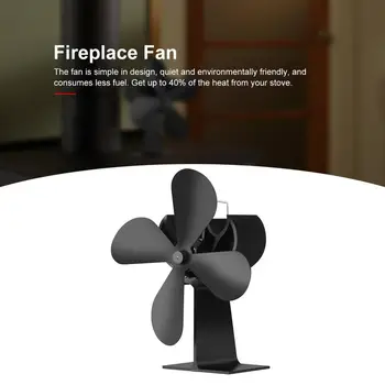 Thermal Power Fireplace Fan Heat Powered Wood Stove Fan Log Wood Burner Four-leaf Fans Efficient Heat Distribution
Thermal Power Fireplace Fan Heat Powered Wood Stove Fan Log Wood Burner Four-leaf Fans Efficient Heat Distribution
