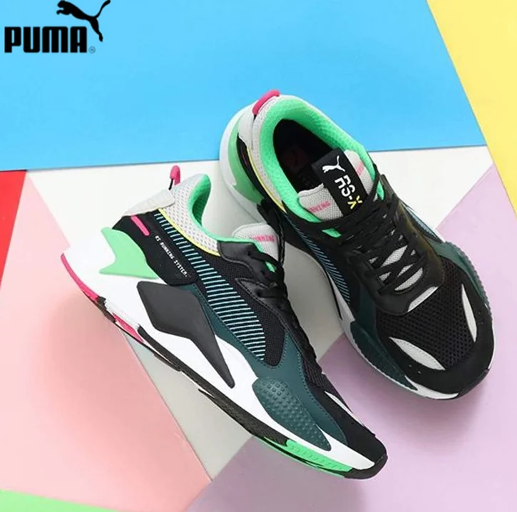 PUMA RS X Reinvention Men and Women Badminton Shoes RS System Cushioning  Sneaker Retro Couple Shoes Dad Shoes EU36 45|Badminton Shoes| - AliExpress