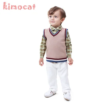 Kimocat Kids Boy Autumn Clothes Fashion Warm Sweat Vesr+T-Shirt+Pants 3Pcs Baby Infant Boys Clothing Suit Birthday Bebes Outfit 
Kimocat Kids Boy Autumn Clothes Fashion Warm Sweat Vesr+T-Shirt+Pants 3Pcs Baby Infant Boys Clothing Suit Birthday Bebes Outfit