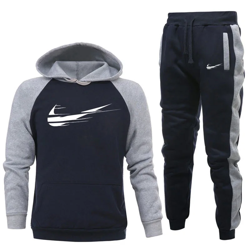 Men's Hoodie And Pants Sets 2 Pieces Running Tracksuit Men Sweatshirt Sports Set Gym Clothes Men Sport Brand Men Hoodie Suit
Men's Hoodie And Pants Sets 2 Pieces Running Tracksuit Men Sweatshirt Sports Set Gym Clothes Men Sport Brand Men Hoodie Suit