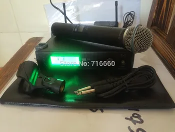 High Quality SLX24 professional UHF Wireless Microphone, SLX24 handheld beta58 microphone
High Quality SLX24 professional UHF Wireless Microphone, SLX24 handheld beta58 microphone