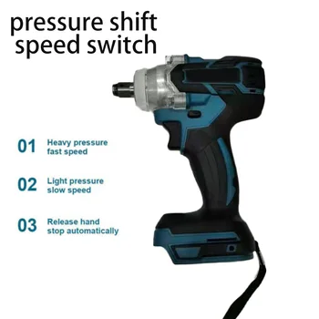 18V 1/2inch 520Nm Brushless Replace Impact Wrench Body No Battery Adapted To 18V Makita Battery Electric Wrench Body 
18V 1/2inch 520Nm Brushless Replace Impact Wrench Body No Battery Adapted To 18V Makita Battery Electric Wrench Body