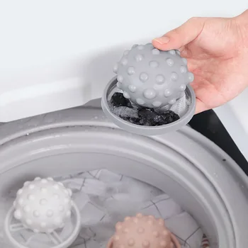 Laundry Ball Washing Machine Accessories Floating Magic Filter Bag for Lint Pet Hair Remover Reusable Pet Fur Catcher Clothes
Laundry Ball Washing Machine Accessories Floating Magic Filter Bag for Lint Pet Hair Remover Reusable Pet Fur Catcher Clothes