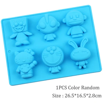 Silicone Cake Mold Anime world model candy Jelly Pudding Chocolate Silicone Muffin Kids fun mold 
Silicone Cake Mold Anime world model candy Jelly Pudding Chocolate Silicone Muffin Kids fun mold