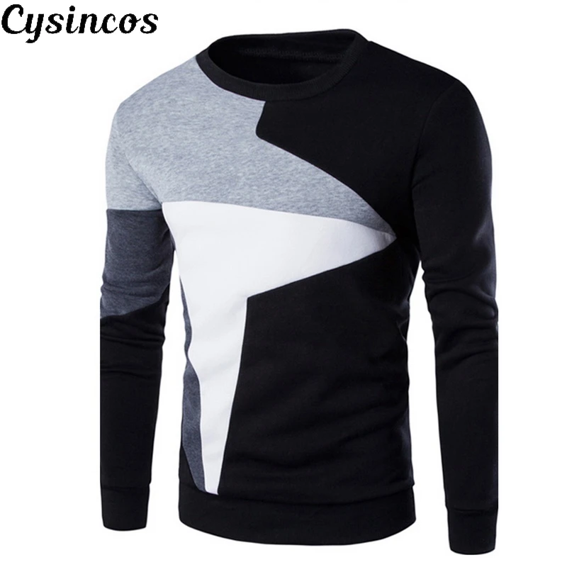 CYSINCOS зима 2019 Новое поступление толстые теплые свитера с o-образным вырезом