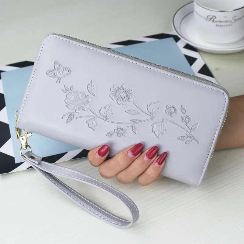 Long Women's Wallet Female Purses Flower Printing Coin Purse Card Holder Wallets Female Clutch Money Bag Pu Leather Wallet
Long Women's Wallet Female Purses Flower Printing Coin Purse Card Holder Wallets Female Clutch Money Bag Pu Leather Wallet