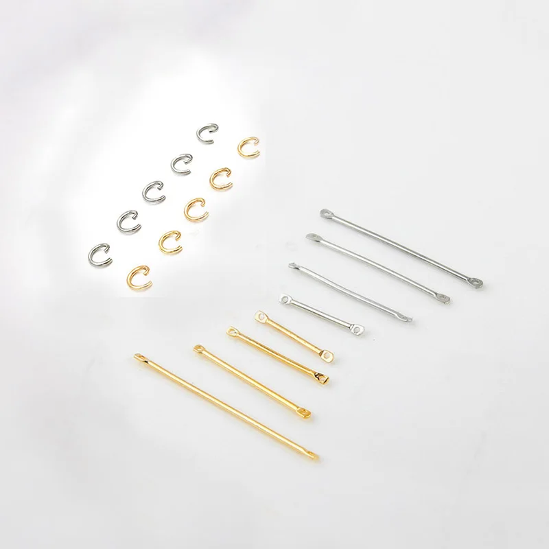 50pcs/lot 40mm Length Vintage Copper Sticks Connectors Accessories With 2 Loop Finding for DIY Earring Jewelry Making Components
50pcs/lot 40mm Length Vintage Copper Sticks Connectors Accessories With 2 Loop Finding for DIY Earring Jewelry Making Components