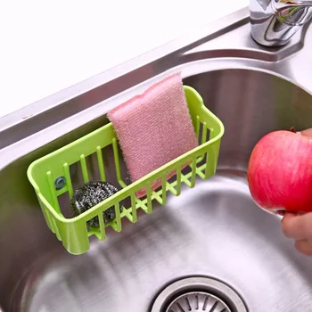 Candy-Colored Double Sucker Storage Basket Sucker Hole Punched Wall Hanging Storage Basket Kitchen Sink Multi-functional Storage 
Candy-Colored Double Sucker Storage Basket Sucker Hole Punched Wall Hanging Storage Basket Kitchen Sink Multi-functional Storage