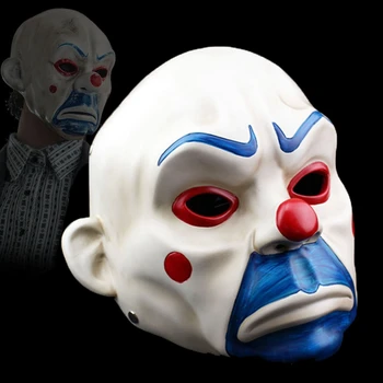 Halloween Joker Mask Masquerade Cosplay Clown Robber Bank Spoof Killer Theme Resin Mask Unisex Party Horror Props
Halloween Joker Mask Masquerade Cosplay Clown Robber Bank Spoof Killer Theme Resin Mask Unisex Party Horror Props