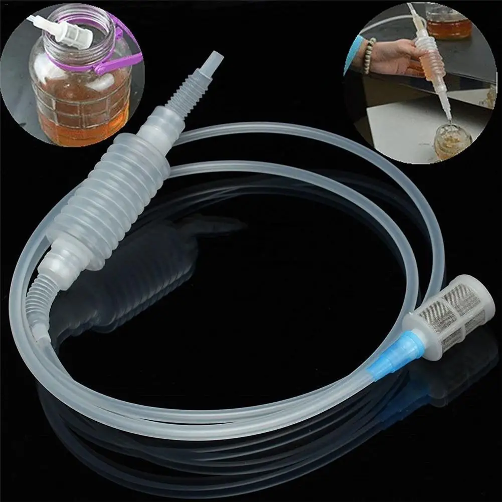 2M Food Grade Wine Siphons Beer Siphon Family Brewing Siphon Wine Filter Beer Hand Kneading Brewing Extraction Tube
2M Food Grade Wine Siphons Beer Siphon Family Brewing Siphon Wine Filter Beer Hand Kneading Brewing Extraction Tube