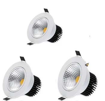 Super Bright Dimmable Led downlight COB Spot Light 5w 7w 10w 12w recessed led spot Lights Bulbs Indoor Lighting
Super Bright Dimmable Led downlight COB Spot Light 5w 7w 10w 12w recessed led spot Lights Bulbs Indoor Lighting