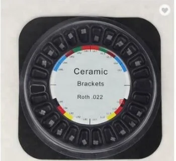 Ceramic bracket, dental invisible bracket, square wire, straight wire arch bracket, square wire MBT ROTH, orthodontics
Ceramic bracket, dental invisible bracket, square wire, straight wire arch bracket, square wire MBT ROTH, orthodontics